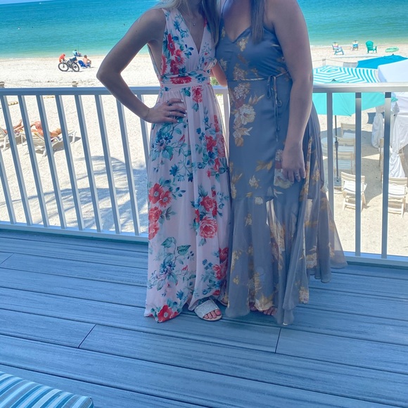 Lulus Floral maxi dress - Picture 2 of 11
